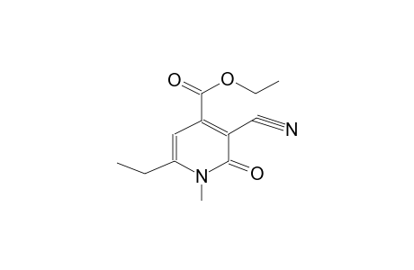 1-methyl-3-cyano-4-ethoxycarbonyl-6-ethyl-1,2-dihydropyridin-2-one