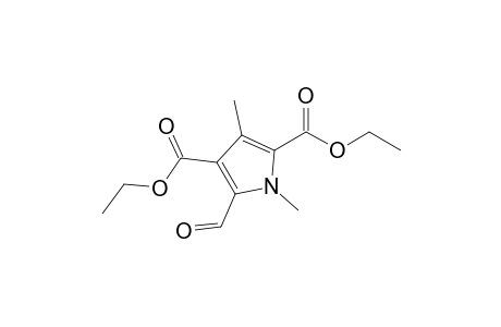 Diethyl 5-formyl-1,3-dimethylpyrrole-2,4-dicarboxylate