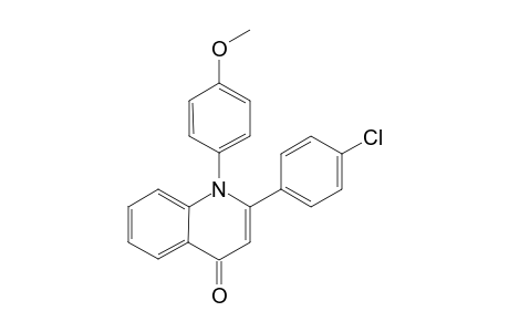 1-(3-Methoxyphenyl)-2-(4-chlorophenyl)-4-quinolone