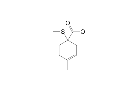 4-Methyl-1-thiomethyl-3-cyclohexene-1-carboxylic-acid