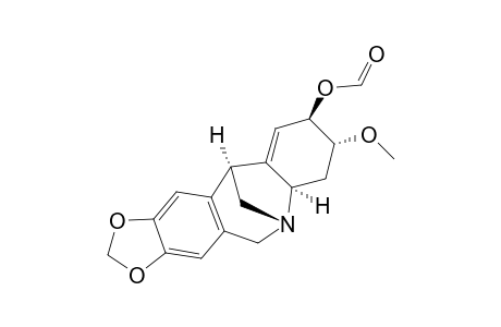 (6S,6aR,8R,9R,11S)-8-methoxy-5,6a,7,8,9,11-hexahydro-6,11-methano[1,3]dioxolo[4',5':4,5]benzo[1,2-e]benzo[b]azepin-9-yl formate