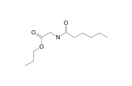 Hexanoyl glycine, N-propyl ester