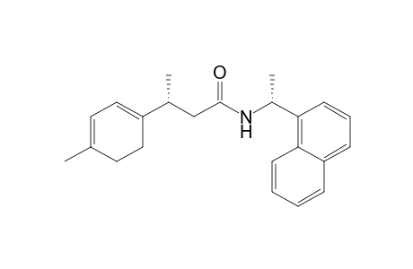 (3R,1'R)-N-(1-Naphthylethyl)-3-(4-methyl-1,3-cyclohexadienyl)butanamide