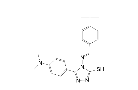 4-{[(E)-(4-tert-butylphenyl)methylidene]amino}-5-[4-(dimethylamino)phenyl]-4H-1,2,4-triazole-3-thiol