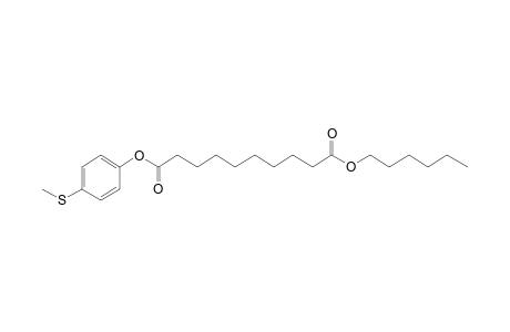 Sebacic acid, hexyl 4-methylthiobenzyl ester