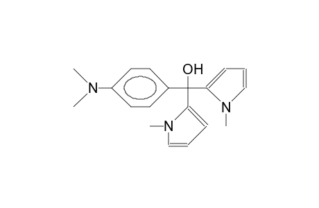 (4-<N,N-Dimethylamino>-phenyl)-bis(N-methyl-pyrrol-2-yl)-methanol