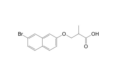 3-(7'-Bromonaphthalen-2'-yloxy)-2-methylpropanoic Acid