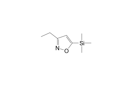 Isoxazole, 3-ethyl-5-(trimethylsilyl)-