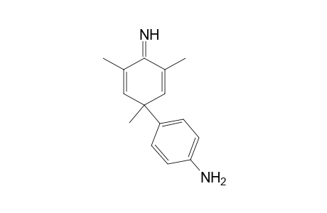 4-(4-Aminophenyl)-2,4,6-trimethylcyclohexa-2,5-dienimine