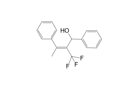 (E)-2-Trifluoromethyl-1-hydroxy-1,3-diphenyl-2-butene