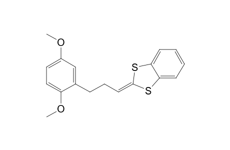 1,3-Benzodithiole, 2-[3-(2,5-dimethoxyphenyl)propylidene]-