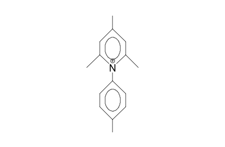 2,4,6-Trimethyl-1-(4-tolyl)-pyridinium cation