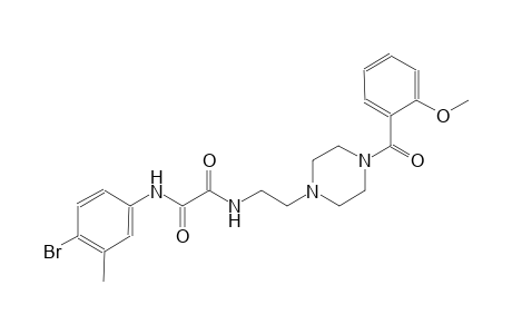 N~1~-(4-bromo-3-methylphenyl)-N~2~-{2-[4-(2-methoxybenzoyl)-1-piperazinyl]ethyl}ethanediamide
