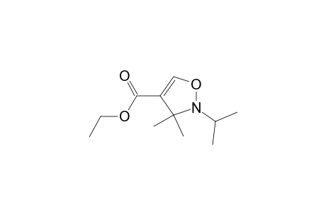 2-Isopropyl-3,3-dipmethyl-4-ethoxycarbonyl-4-isoxazoline
