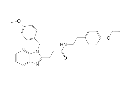 3H-imidazo[4,5-b]pyridine-2-propanamide, N-[2-(4-ethoxyphenyl)ethyl]-3-[(4-methoxyphenyl)methyl]-