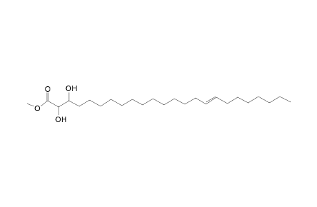 2,3-dihydroxy-tetracos-17-enoic acid methyl ester