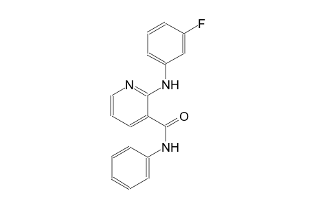 2-(3-fluoroanilino)-N-phenylnicotinamide