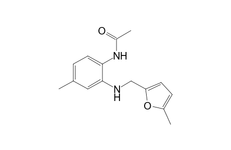 N-(4-Methyl-2-{[(5-Methylfuran-2-yl)methyl]amino}phenyl)acetamide
