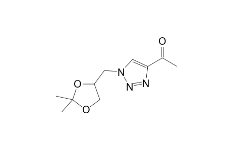 1-{1-[(2,2-Dimethyl-1,3-dioxolan-4-yl)methyl]-1H-1,2,3-triazole-4-yl}ethanone