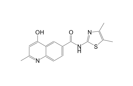 6-quinolinecarboxamide, N-(4,5-dimethyl-2-thiazolyl)-4-hydroxy-2-methyl-