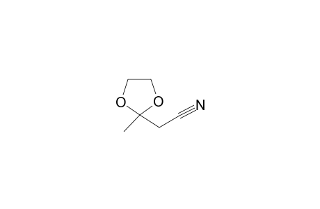1,3-dioxolane-2-acetonitrile, 2-methyl-