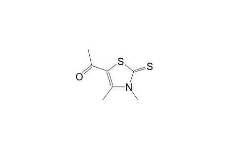 1-(3,4-dimethyl-2-thioxo-2,3-dihydro-1,3-thiazol-5-yl)ethanone