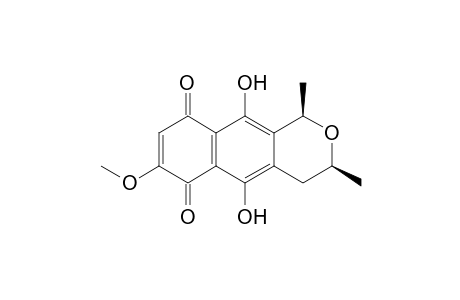 (1R,3S)-ventiloquinone - G - 7-O-methyl ether