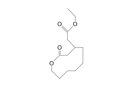 3-(Ethoxycarbonyl-methyl)-10-decanoic acid, lactone