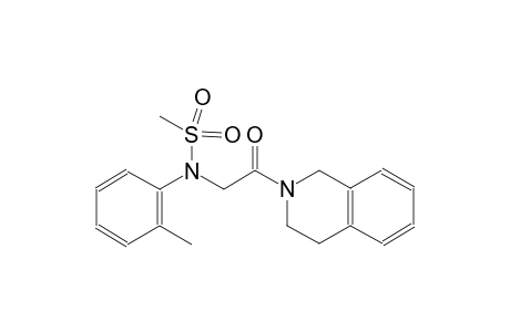 methanesulfonamide, N-[2-(3,4-dihydro-2(1H)-isoquinolinyl)-2-oxoethyl]-N-(2-methylphenyl)-