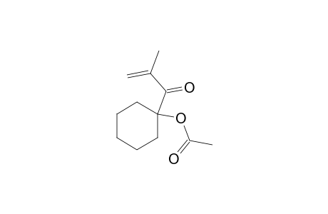 2-Propen-1-one, 1-[1-(acetyloxy)cyclohexyl]-2-methyl-