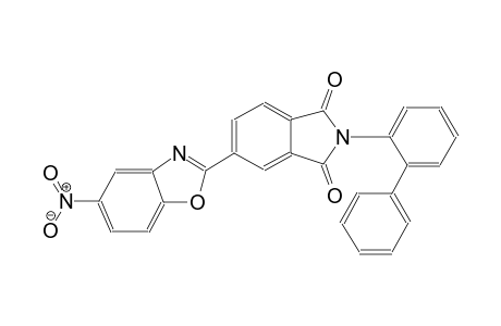 2-[1,1'-biphenyl]-2-yl-5-(5-nitro-1,3-benzoxazol-2-yl)-1H-isoindole-1,3(2H)-dione