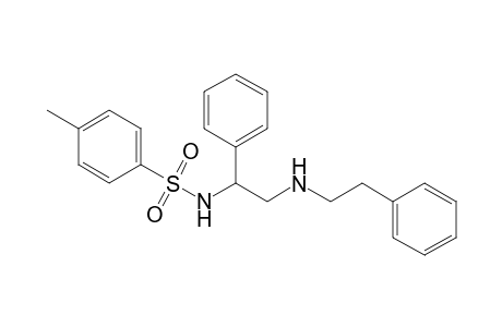 4-Methyl-N-{1-phenyl-2-[(2-phenylethyl)amino]ethyl}benzenesulfonamide