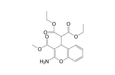 Diethyl 2-[2-amino-3-(methoxycarbonyl)-4H-chromen-4-yl]malonate