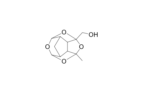 1-Hydroxymethyl-7-methyl-2,4,6,13-tetraoxapentacyclo[5.5.1.0(3,11).0(5,9).0(8,12)]tridecane