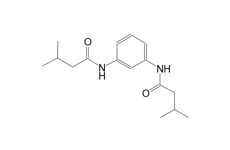 3-methyl-N-{3-[(3-methylbutanoyl)amino]phenyl}butanamide