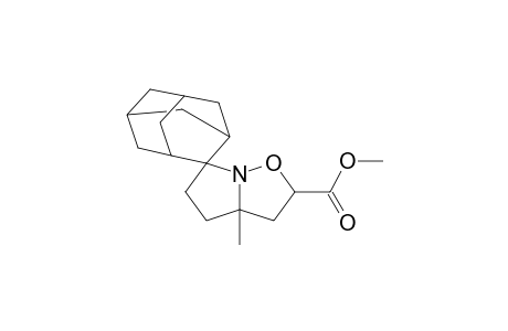 3a-Methylspiro{hexahydropyrrolo[1,2-b]isoxazole-6,2'-tricyclo[3.3.1.1(3,7)]decane}-2-carboxylic acid methyl ester