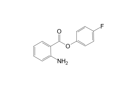 4-Fluorophenyl 2-aminobenzoate