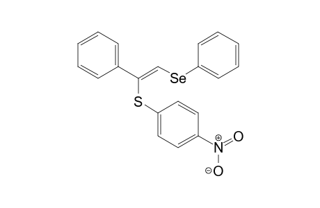 (Z)-2-(phenylseleno)-1-(4-nitrophenylthio)styrene
