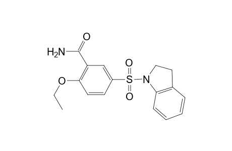 5-(2,3-Dihydro-1H-indol-1-ylsulfonyl)-2-ethoxybenzamide