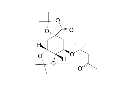 Bisacetonide - (acetyl-t-butyl)-derivative-