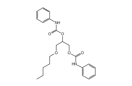 3-(PENTYLOXY)-1,2-PROPANEDIOL, DICARBANILATE