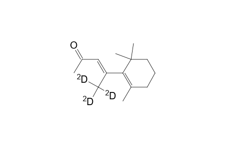 3-Penten-2-one-5,5,5-D3, 4-(2,6,6-trimethyl-1-cyclohexen-1-yl)-, (E)-