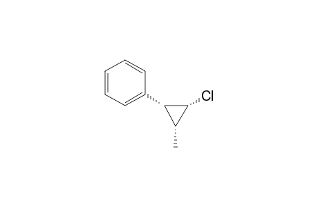 1-rel-Chloro-3-cis-methyl-2-cis-phenylcyclopropane