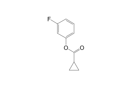 Cyclopropanecarboxylic acid, 3-fluorophenyl ester