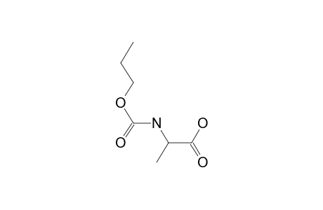 L-Alanine, N-(N-propyloxycarbonyl)-