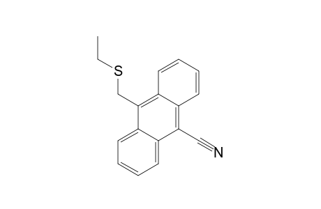 9-Anthracenecarbonitrile, 10-[(ethylthio)methyl]-