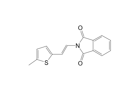 (E)-2-(2-(5-Methylthiophen-2-yl)vinyl)isoindoline-1,3-dione