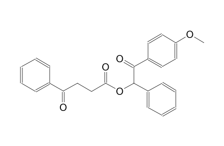 2-(4-methoxyphenyl)-2-oxo-1-phenylethyl 4-oxo-4-phenylbutanoate