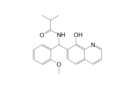propanamide, N-[(8-hydroxy-7-quinolinyl)(2-methoxyphenyl)methyl]-2-methyl-