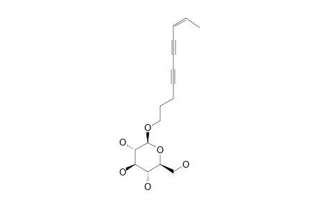 8Z-DECAENE-4,6-DIYNE-1-O-BETA-D-GLUCOPYRANOSIDE